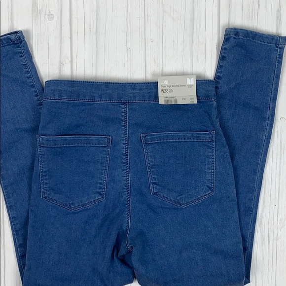 Topshop high waisted skinny petite joni jeans - Picture 5 of 7